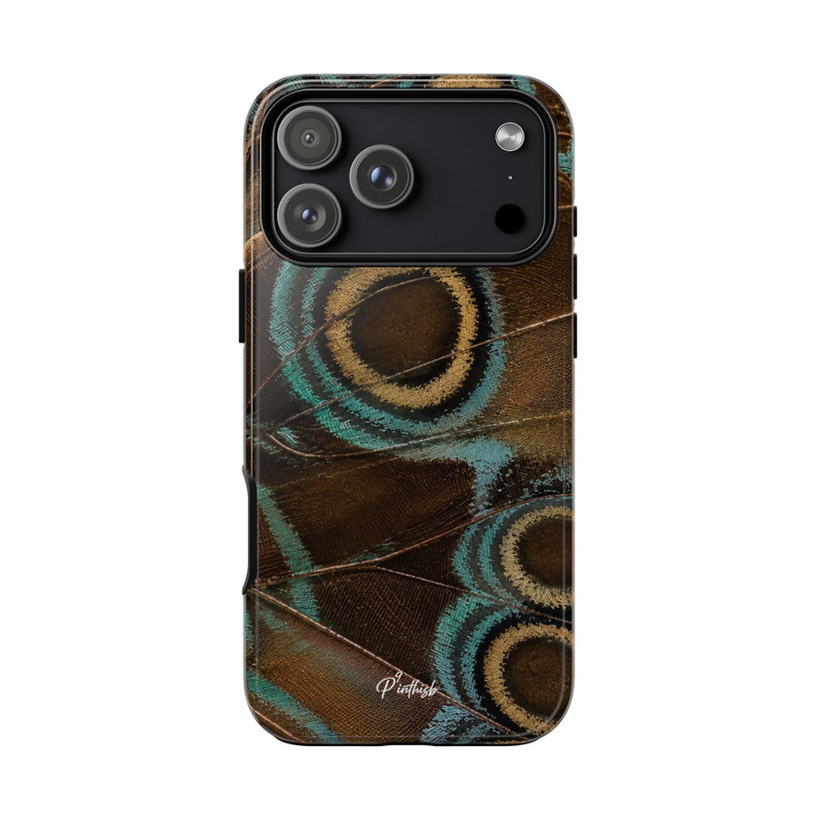 Peacock Feather Pattern Tough Case
