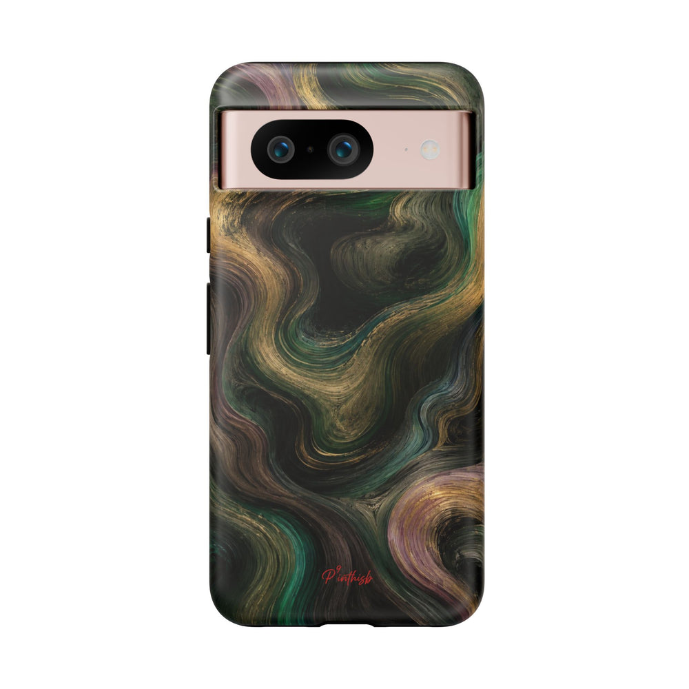 Marbled Forest Tough Phone Case