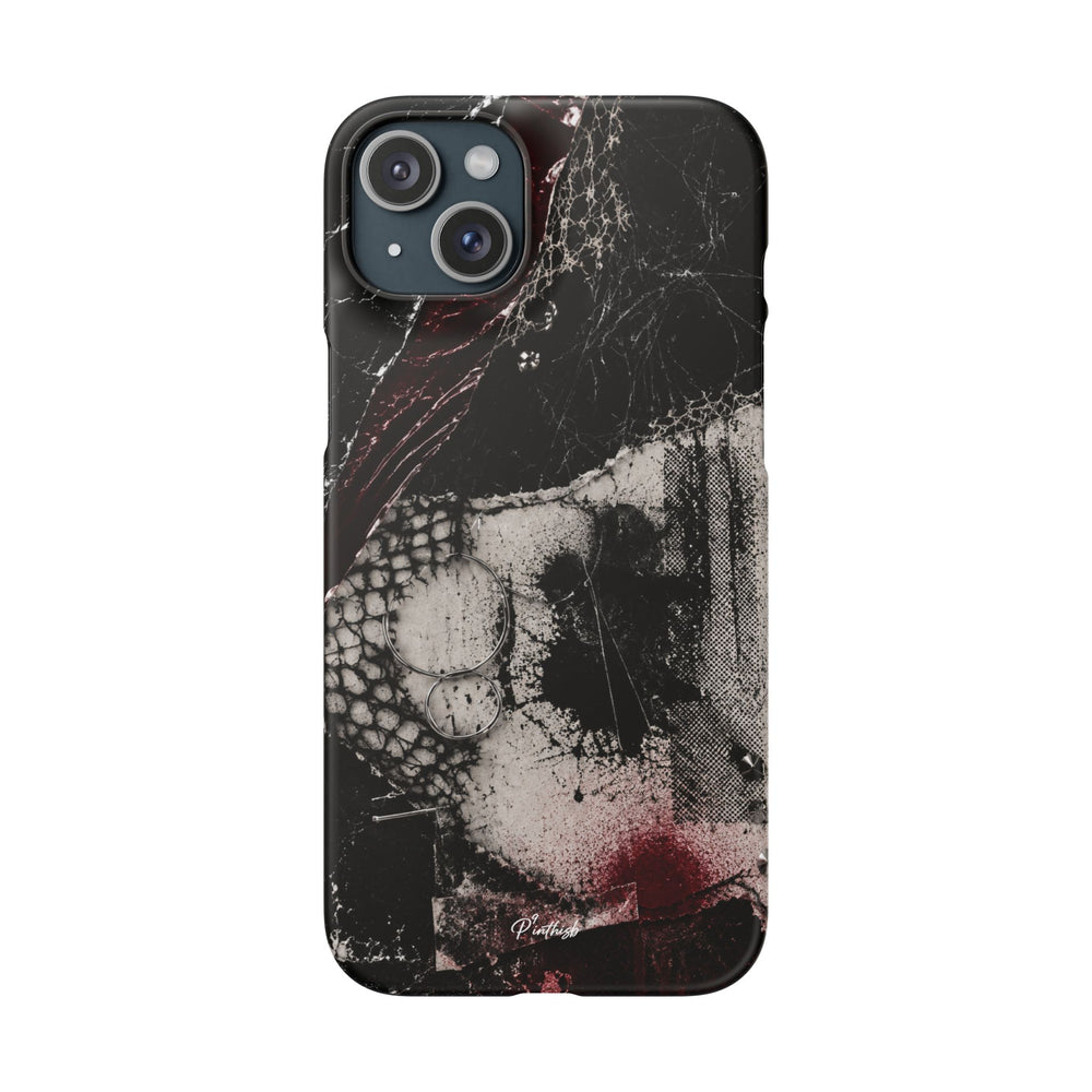 Midnight Static Snap Phone Case