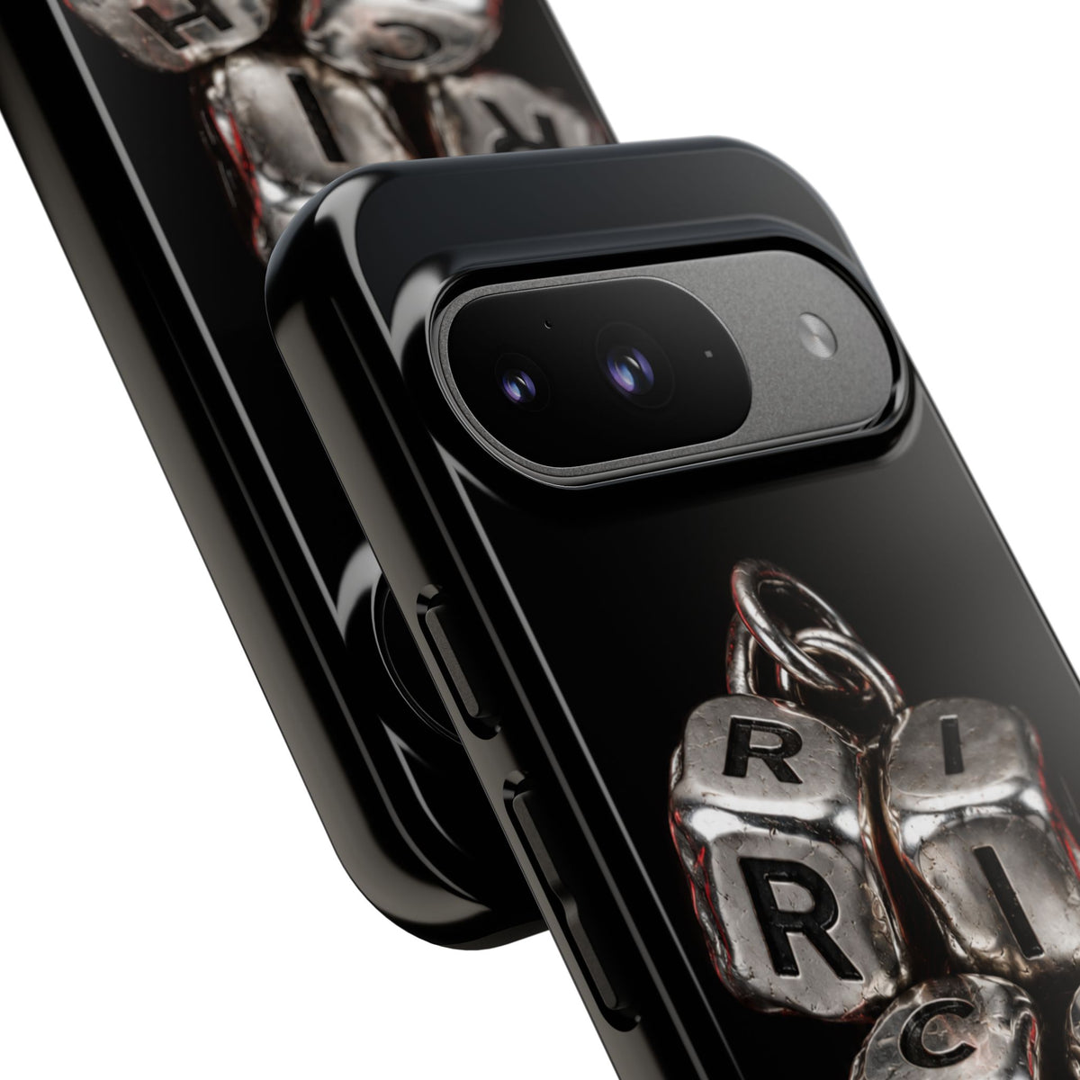 Metallic Dice 'RISK' Phone Case