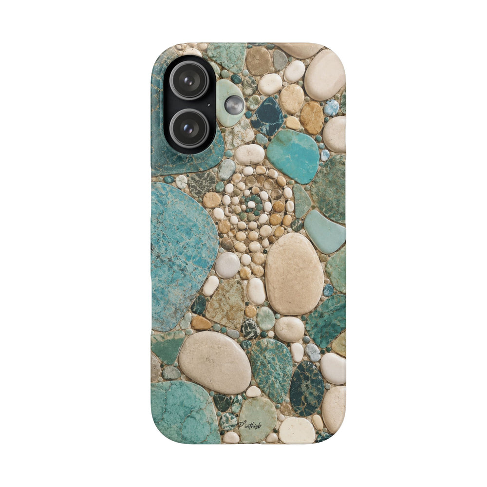 Sea Glass Mosaic Snap Case