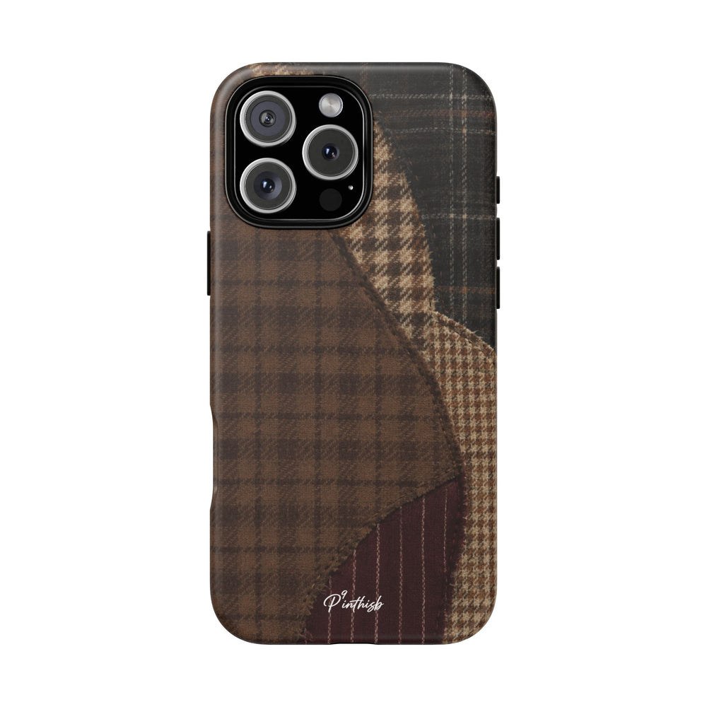 Rustic Brown Retro Tough Case