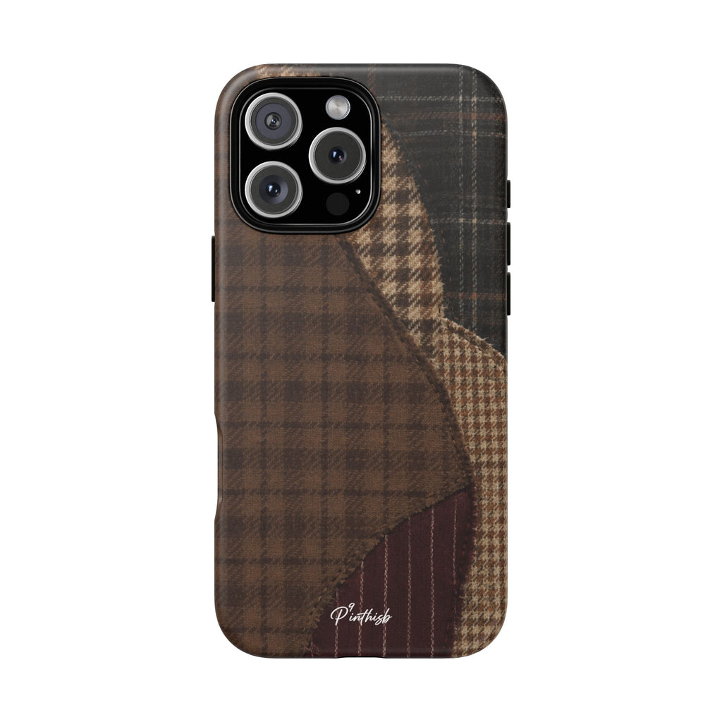 Rustic Brown Retro Tough Case