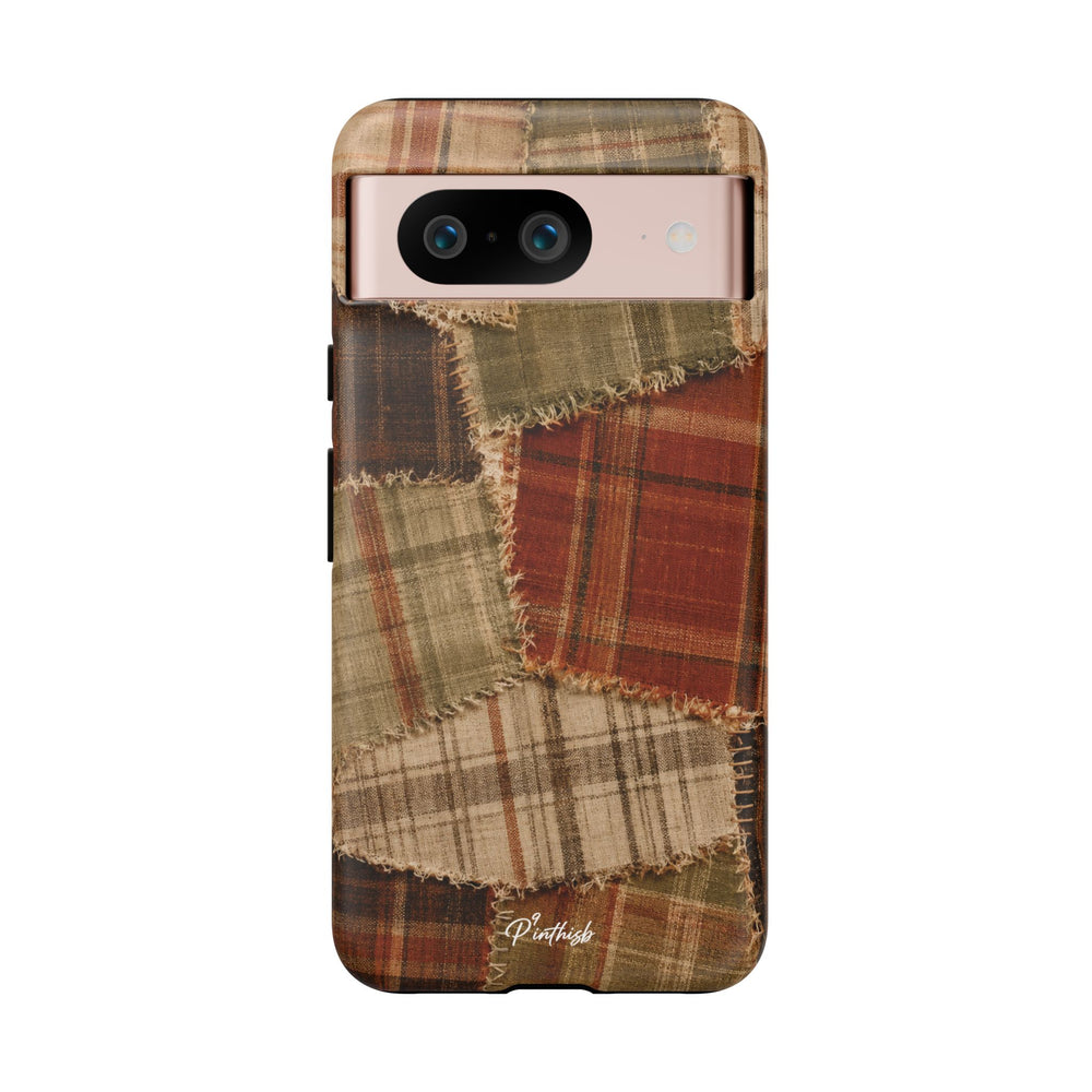 Rustic Fall Patchwork Tough Case