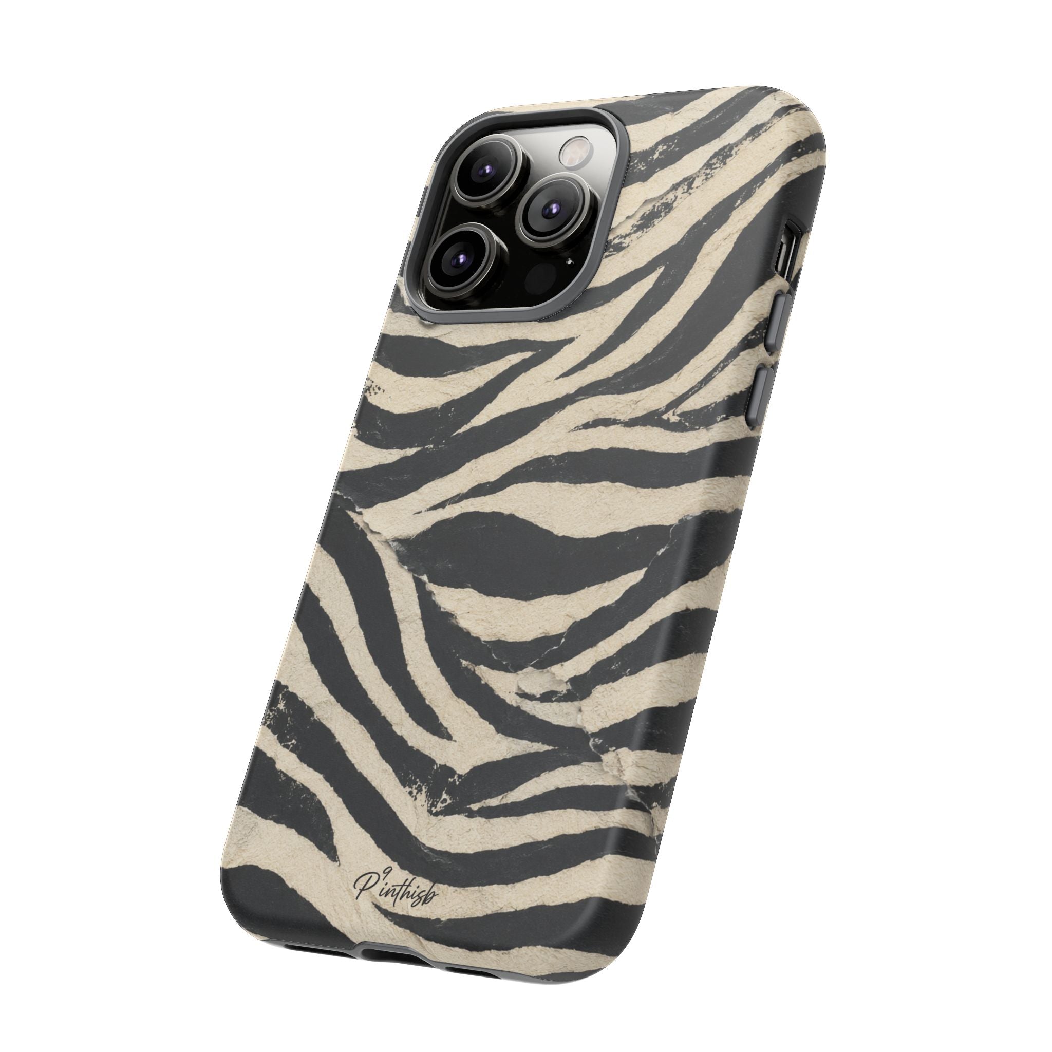 Zebra Stripe Tough Phone Case