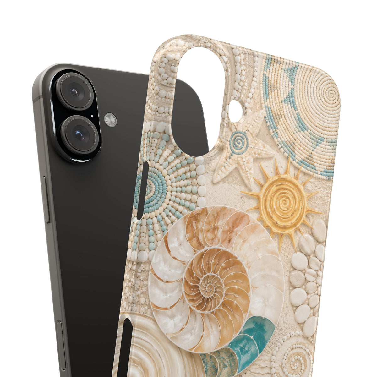 Coastal Seashell Snap Case