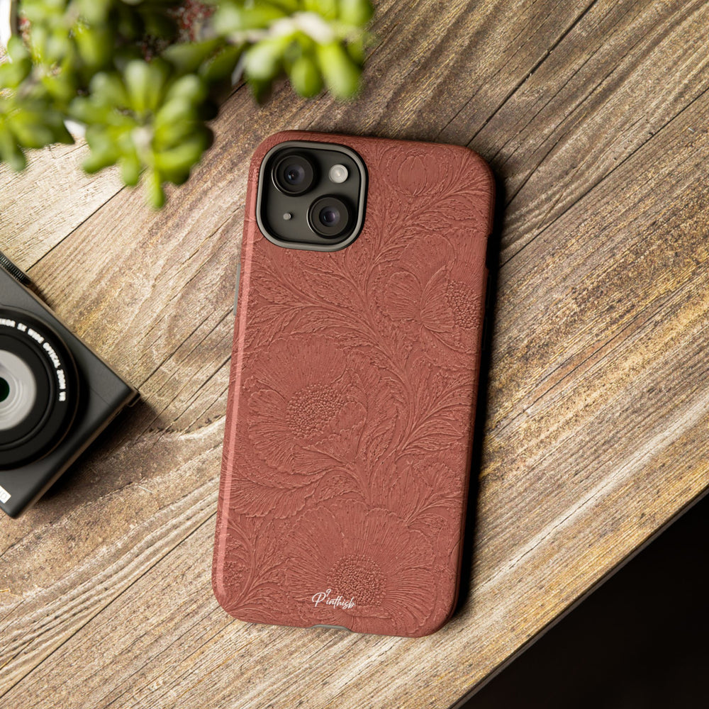 Embossed Floral Tough Case