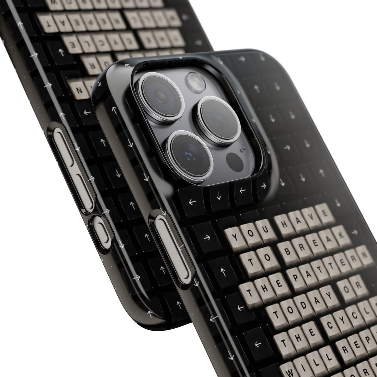 "Break the pattern" Keyboard Snap Case