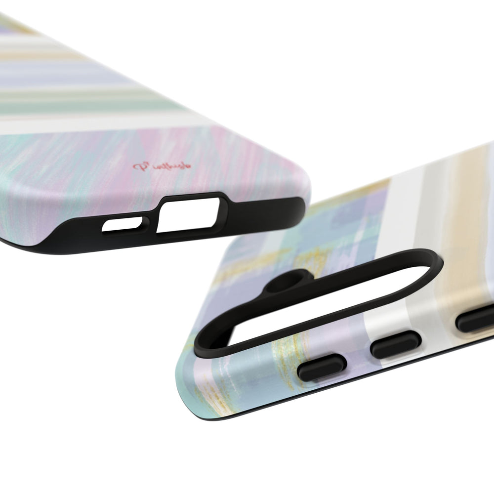 Pastel Stripe Tough Phone Case
