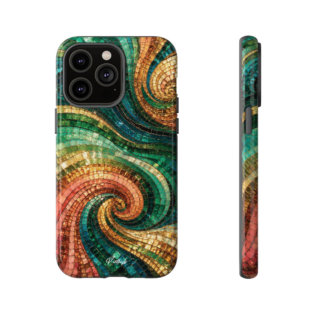 Spiral Mosaic Tough Case