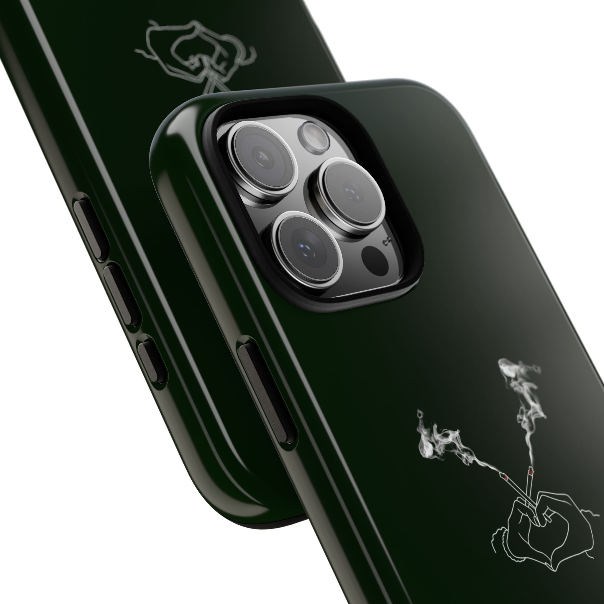 Smoke Heart Tough Case