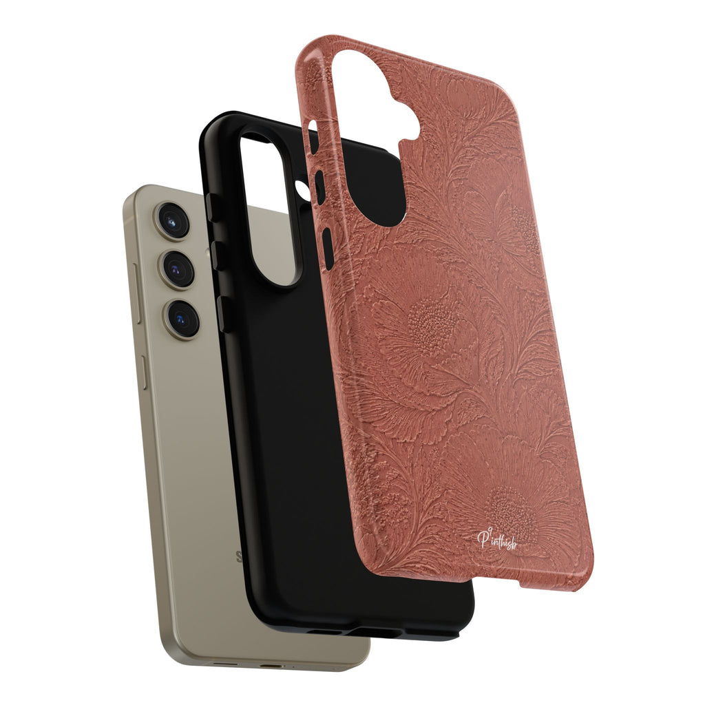 Embossed Floral Tough Case