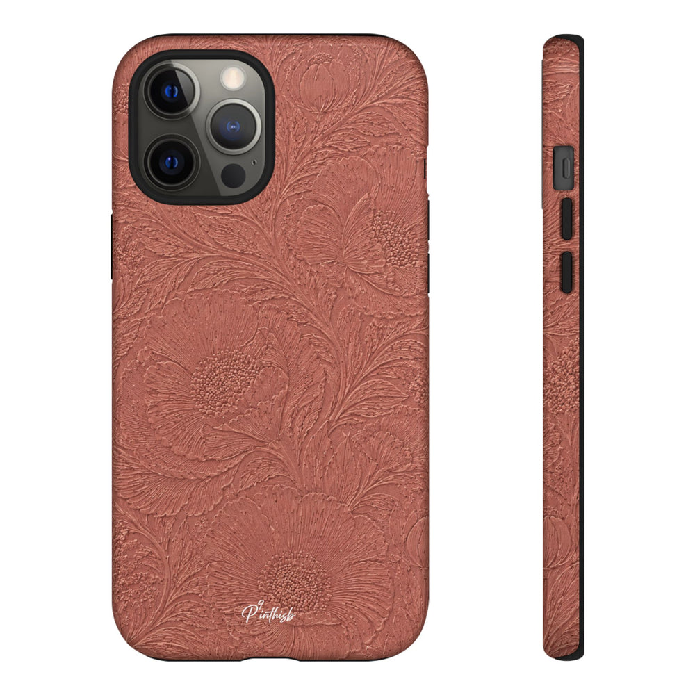 Embossed Floral Tough Case