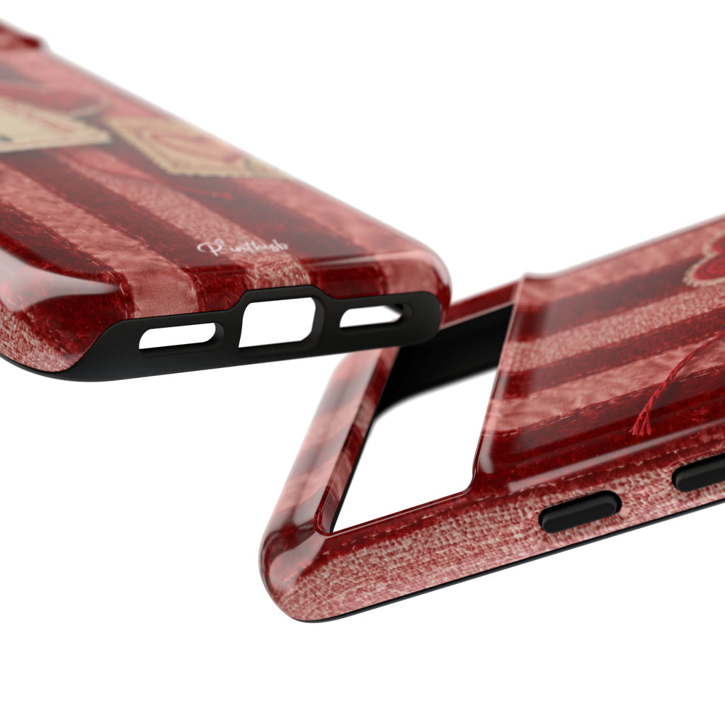 “Good Things Are Coming” Red Phone Case