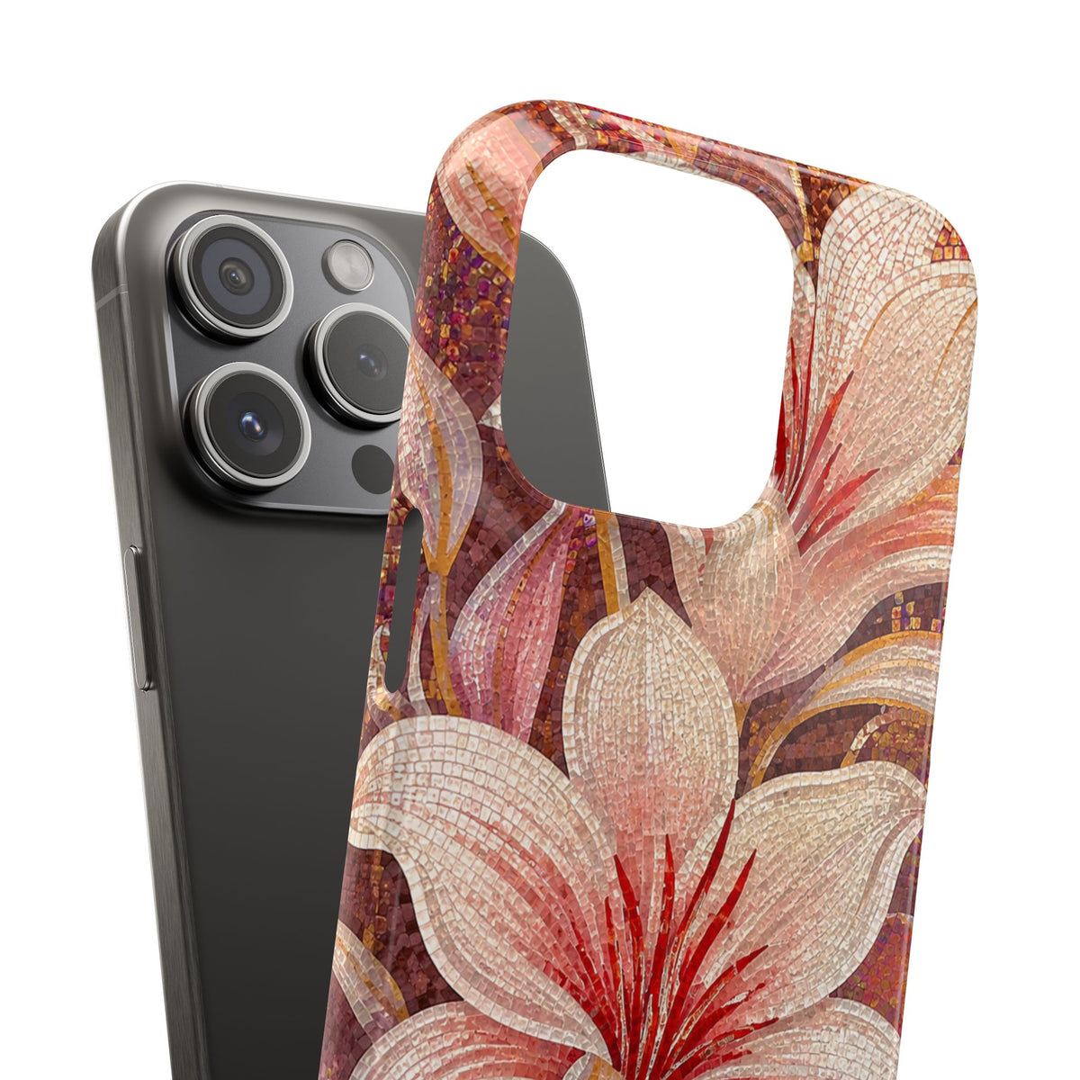 Floral Lily Snap Case