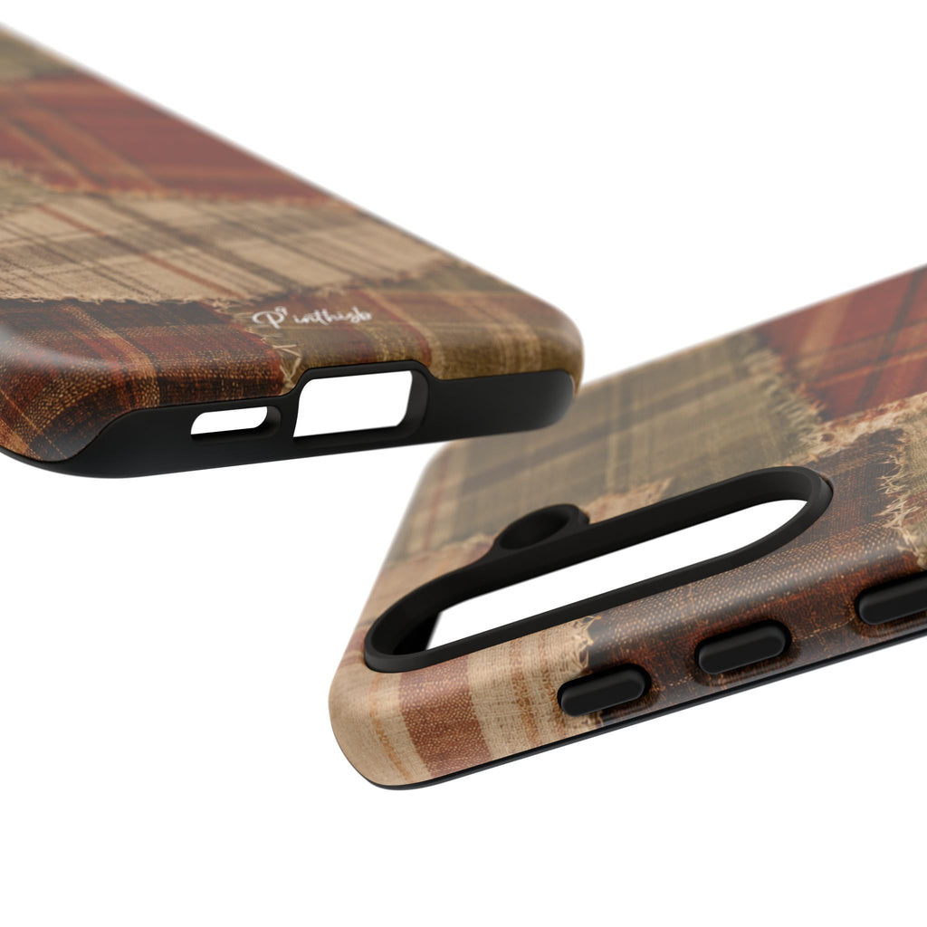 Rustic Fall Patchwork Tough Case