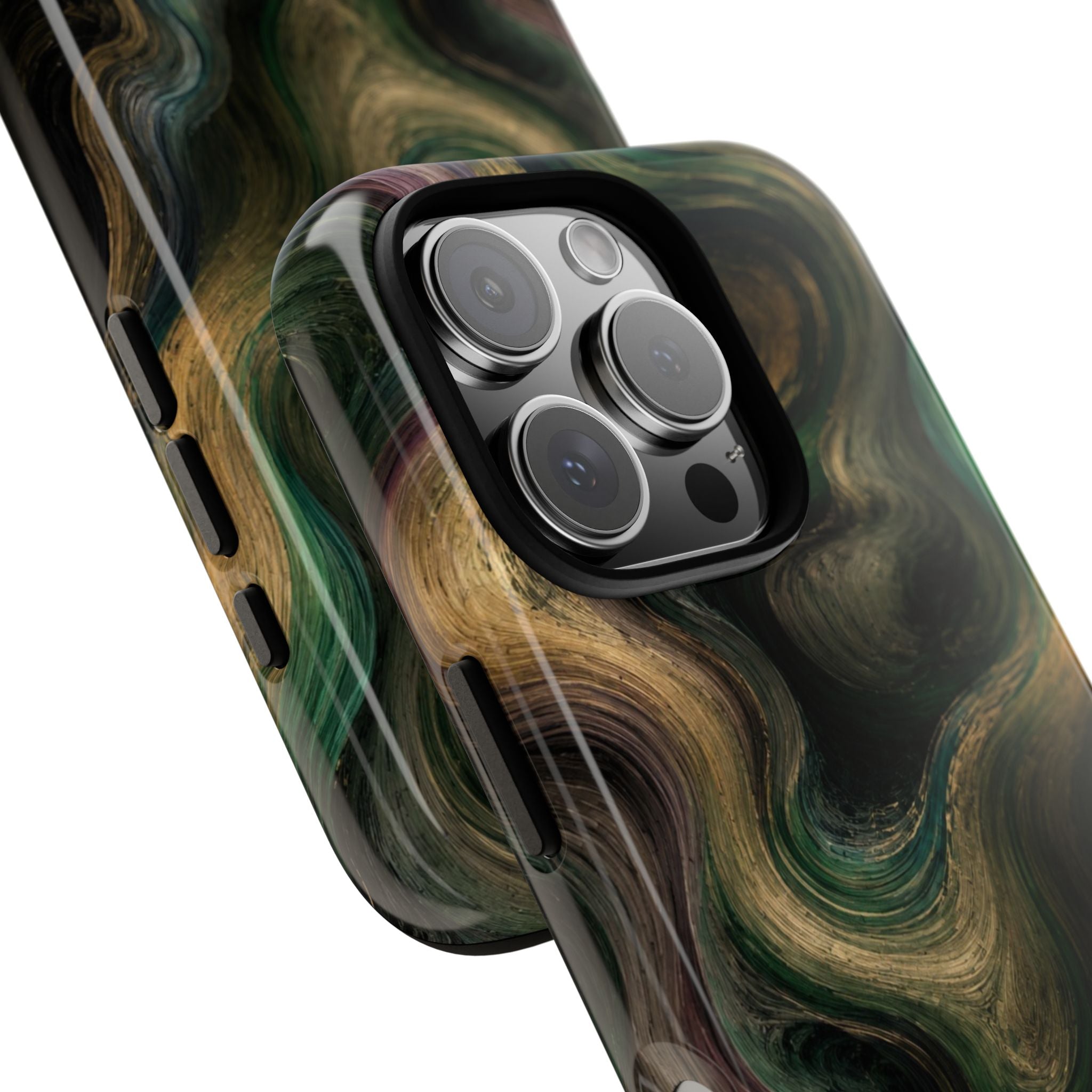 Marbled Forest Tough Phone Case
