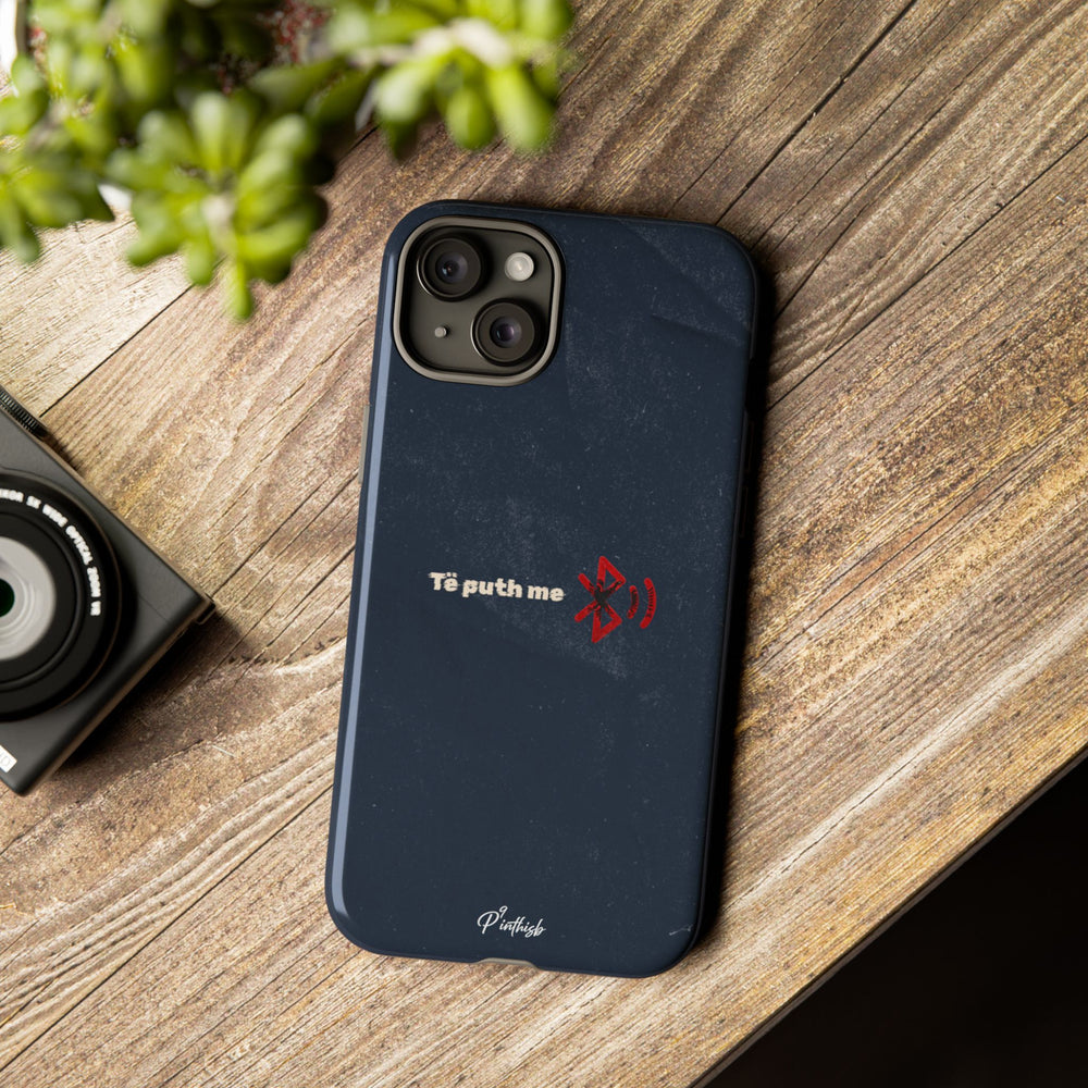"Te puth me bluetooth" Tough Phone Case