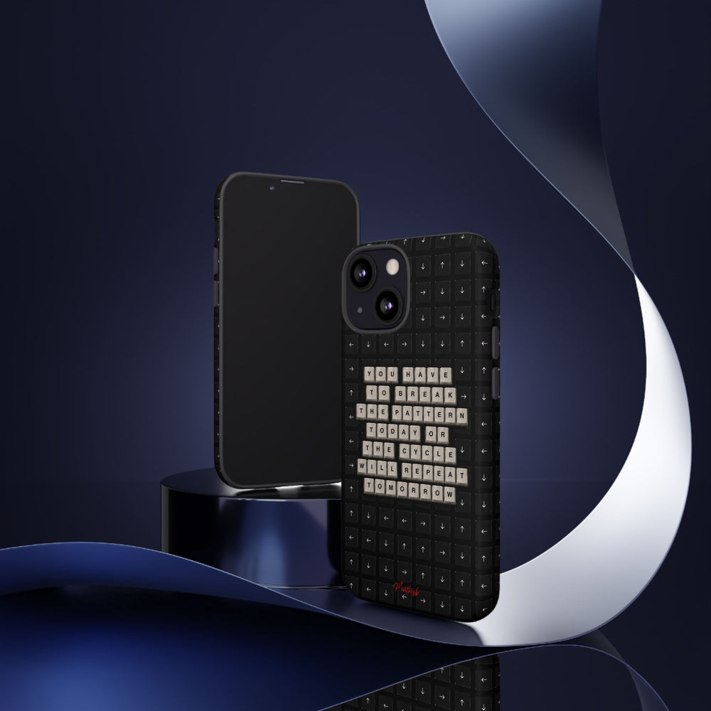 "Break the pattern" Keyboard Tough Case