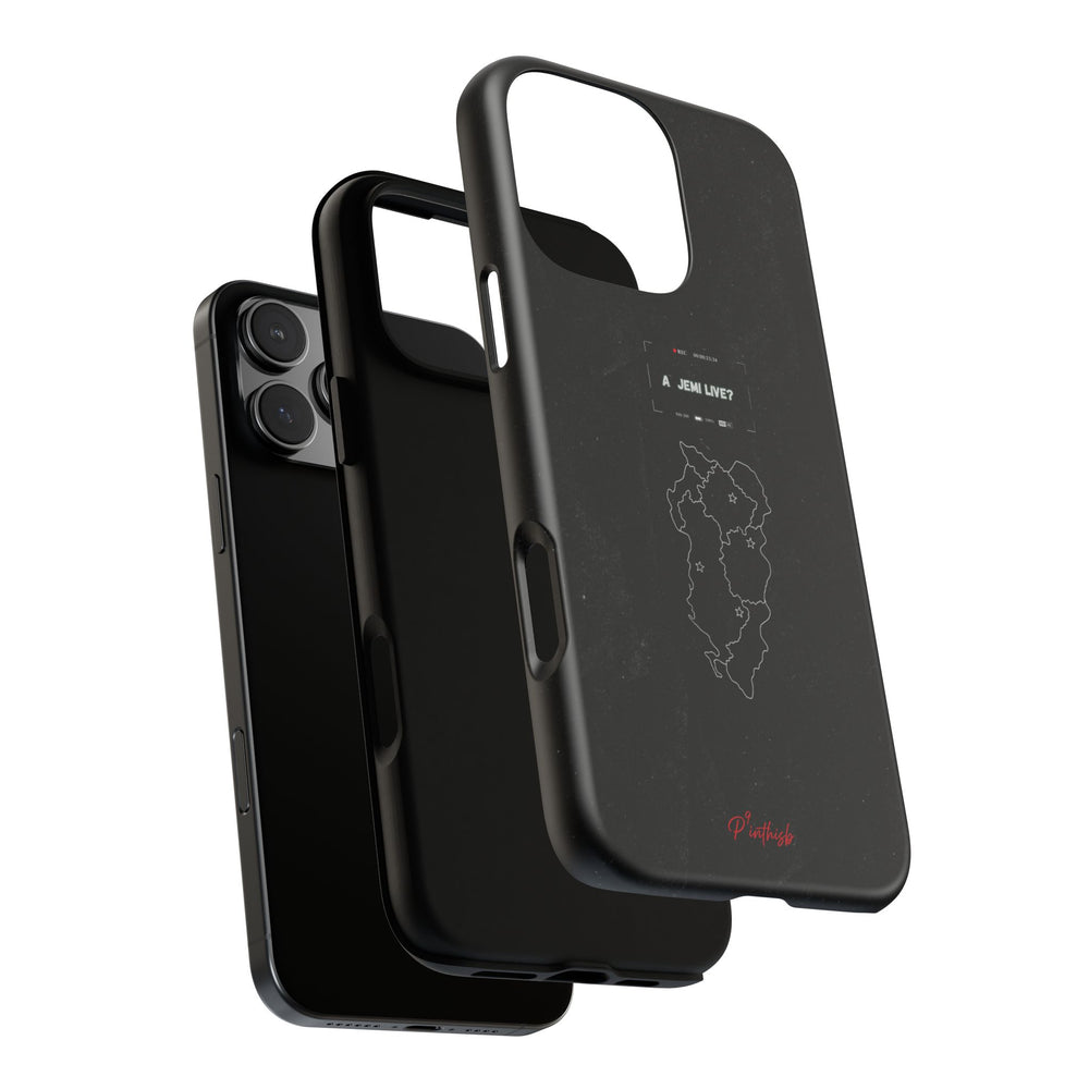 "A jemi live?" Tough Phone Case