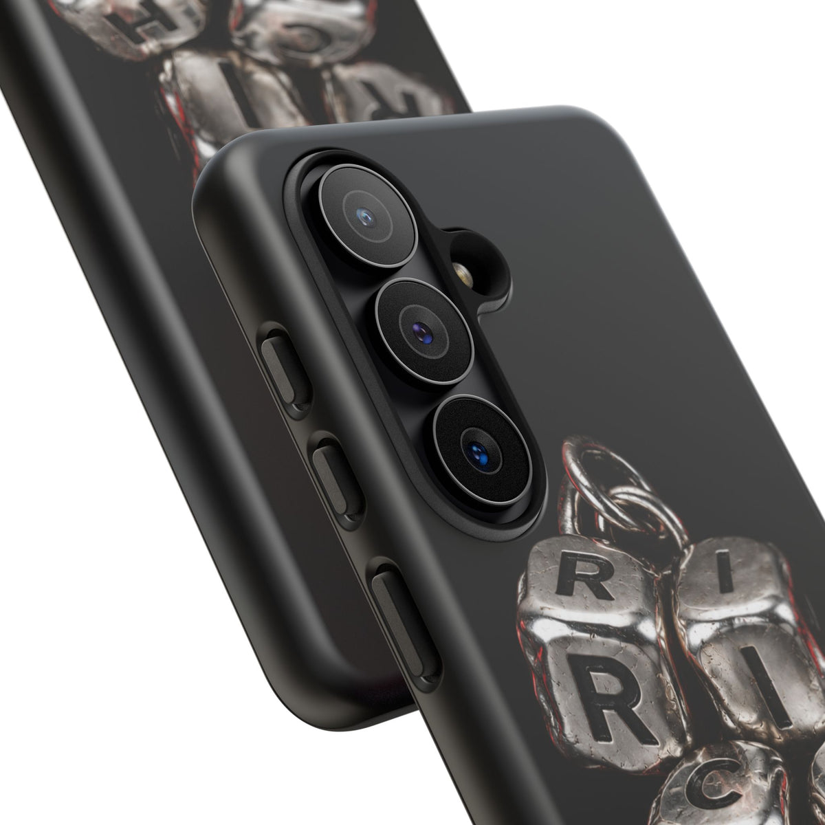 Metallic Dice 'RISK' Phone Case