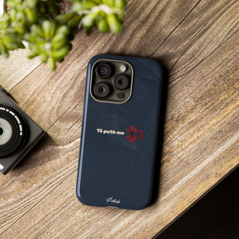 "Te puth me bluetooth" Tough Phone Case
