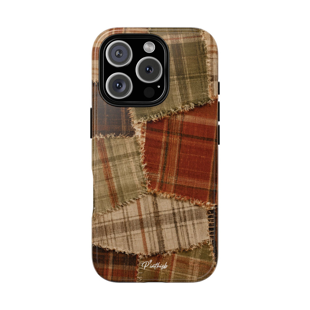 Rustic Fall Patchwork Tough Case