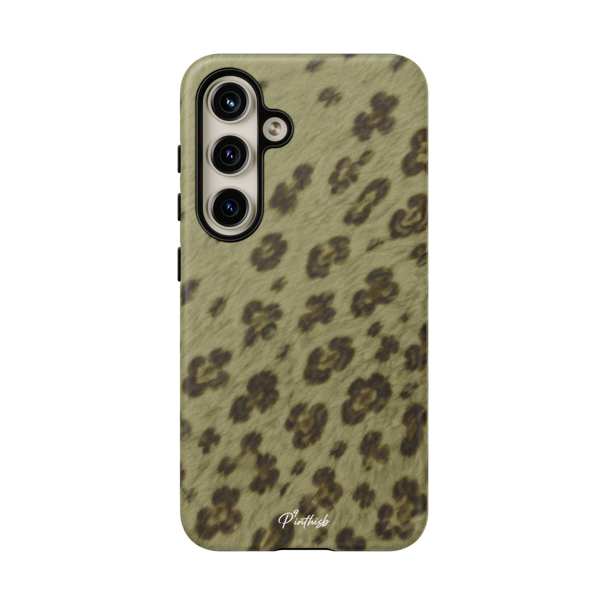 Olive Leopard Print Tough Case