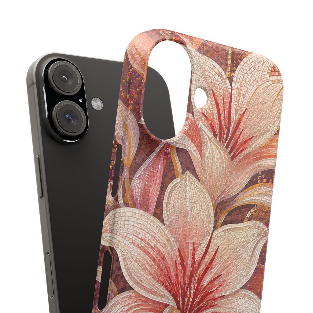 Floral Lily Snap Case