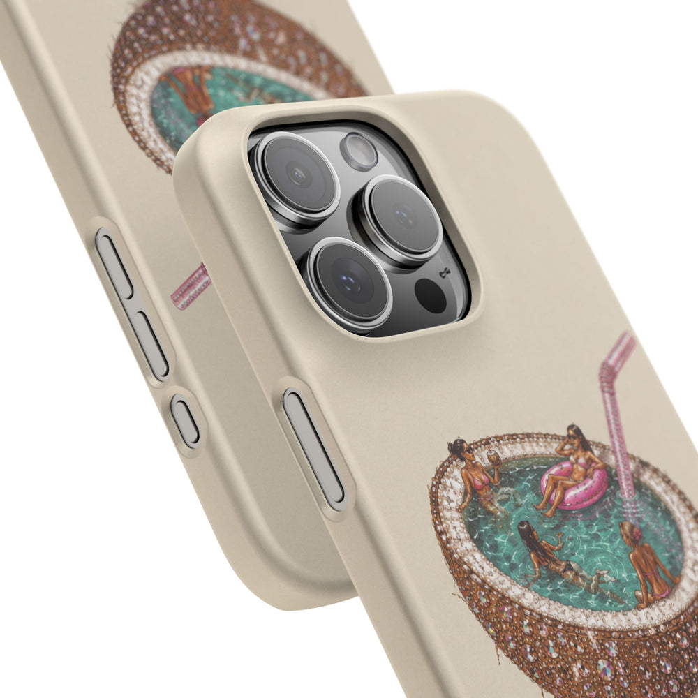 Coconut Pool Snap Phone Case