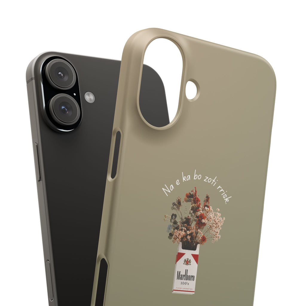 "Na e ka bo zoti rrisk." Snap Phone Case