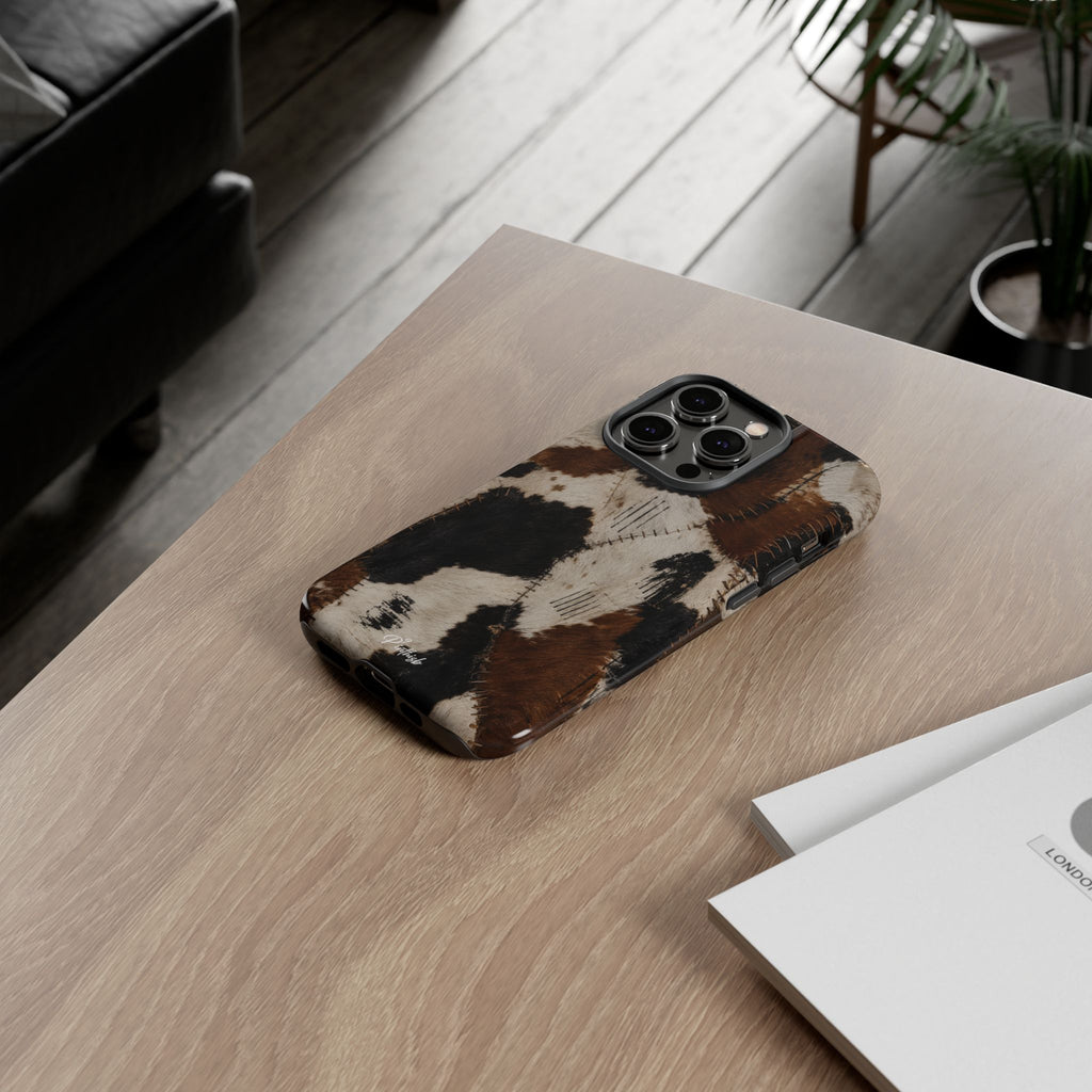 Brown & Black Animal Print Tough Case