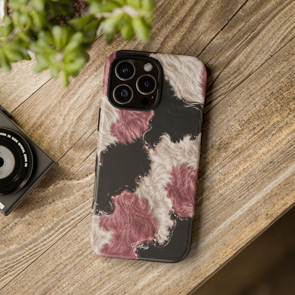 Cow Print Swirl Tough Case