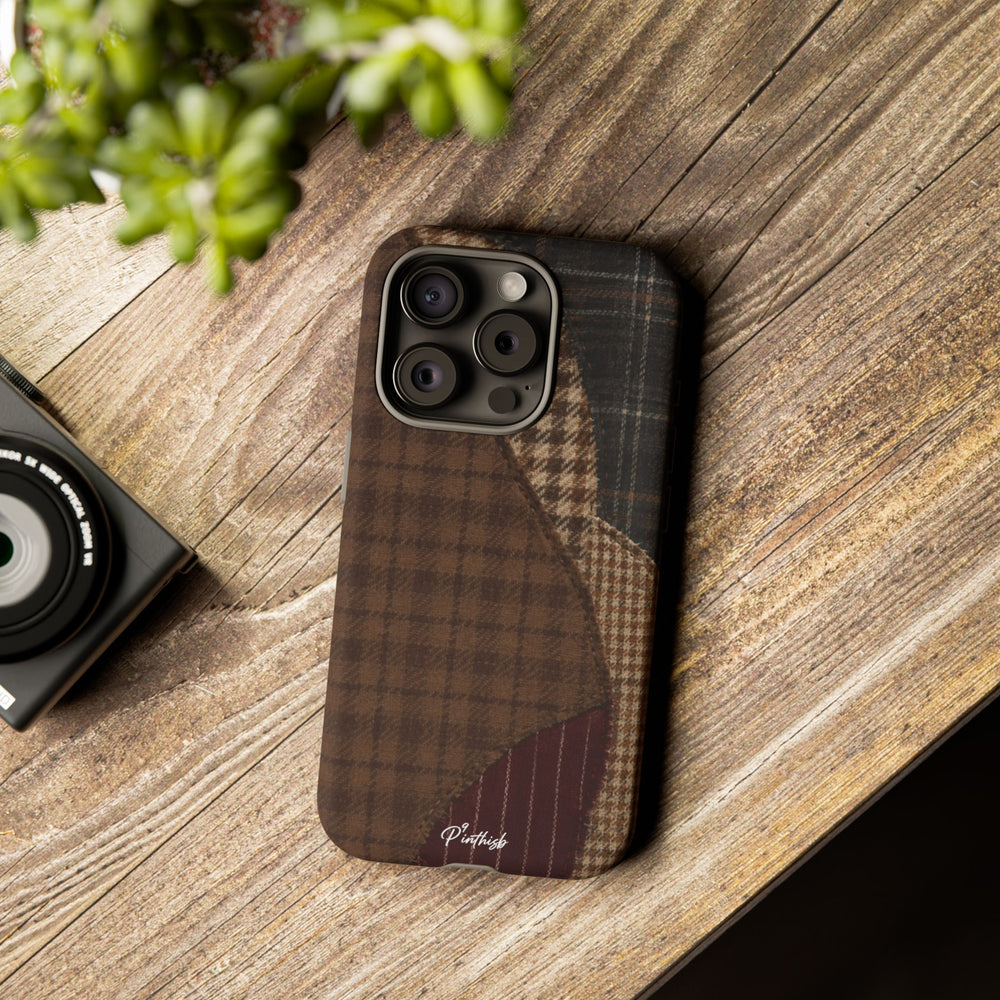Rustic Brown Retro Tough Case