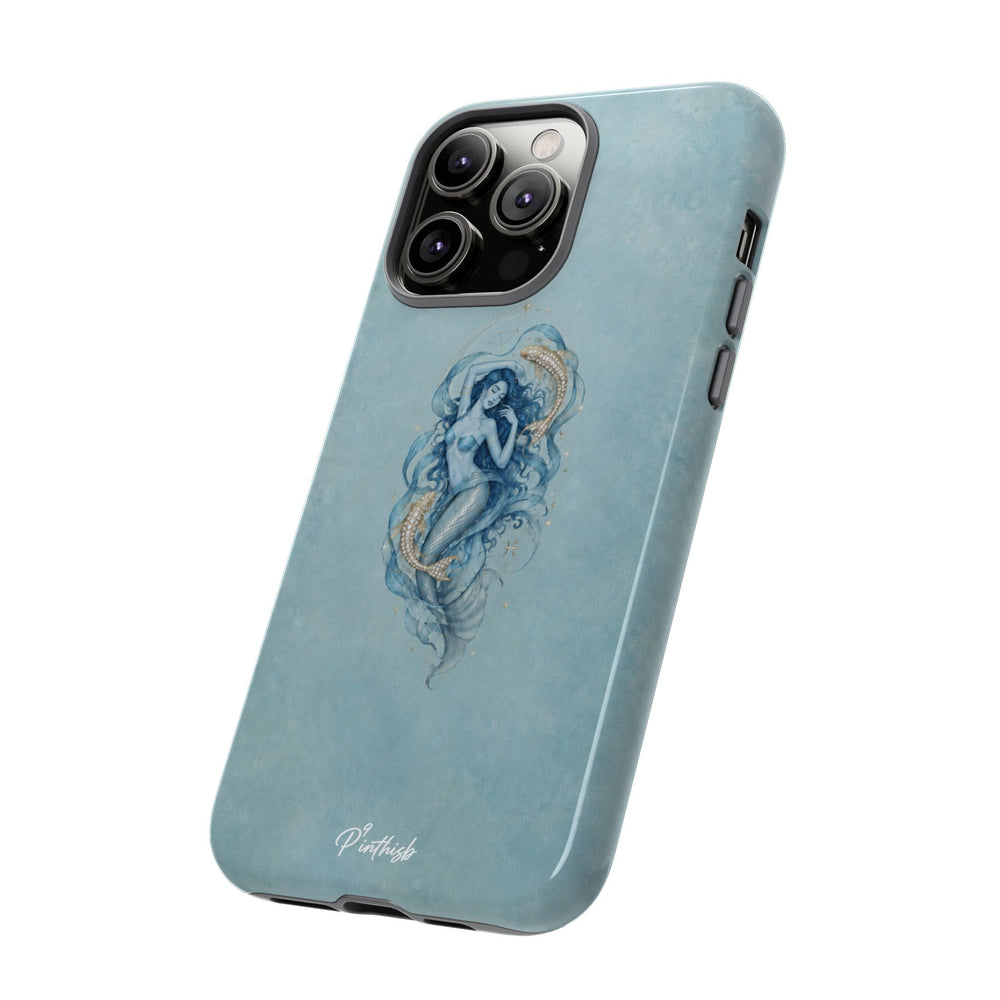 Pisces Zodiac Glitter Phone Case