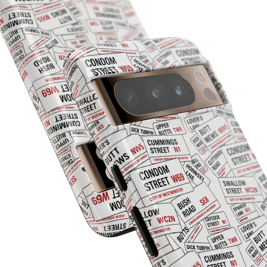 Cheeky London Street Signs Phone Case