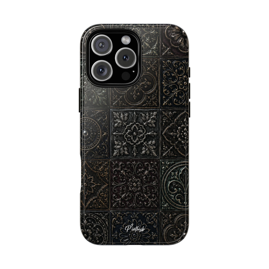 Mosaic Pattern Tough Phone Case