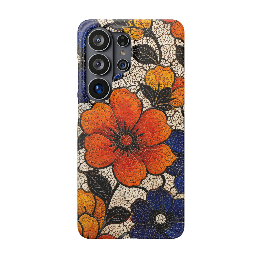 Floral Mosaic Snap Case