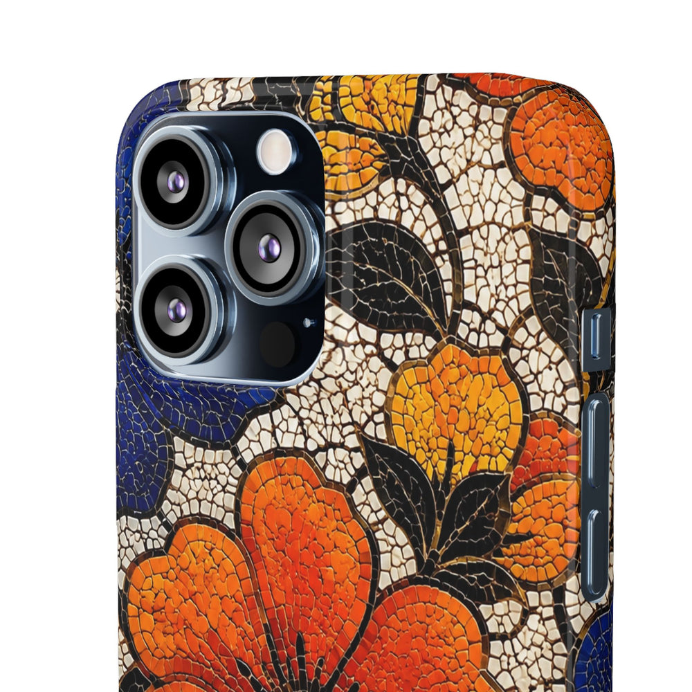 Floral Mosaic Snap Case