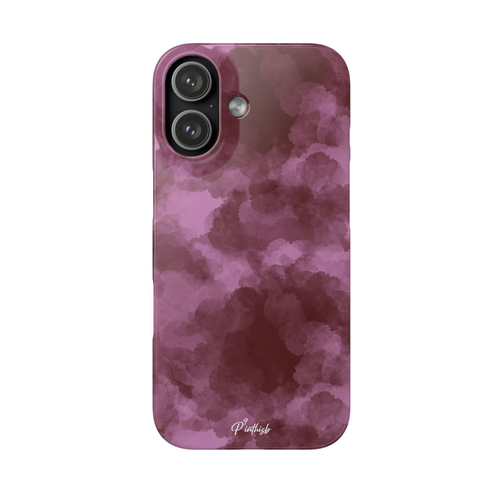 Purple Rain Snap Phone Case
