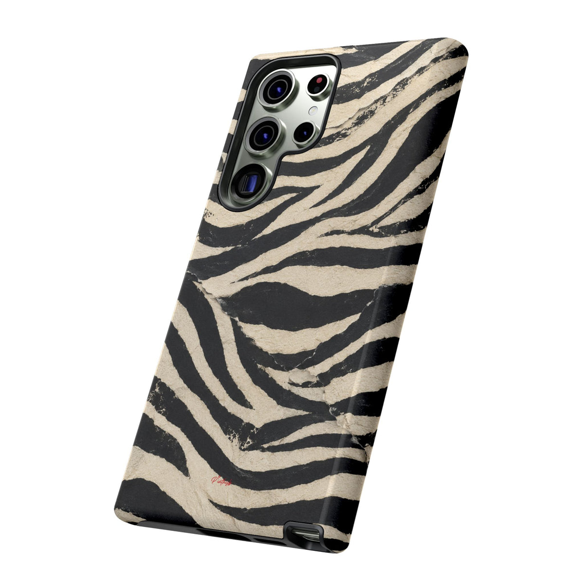 Wavy Peach & Mauve Tough Case