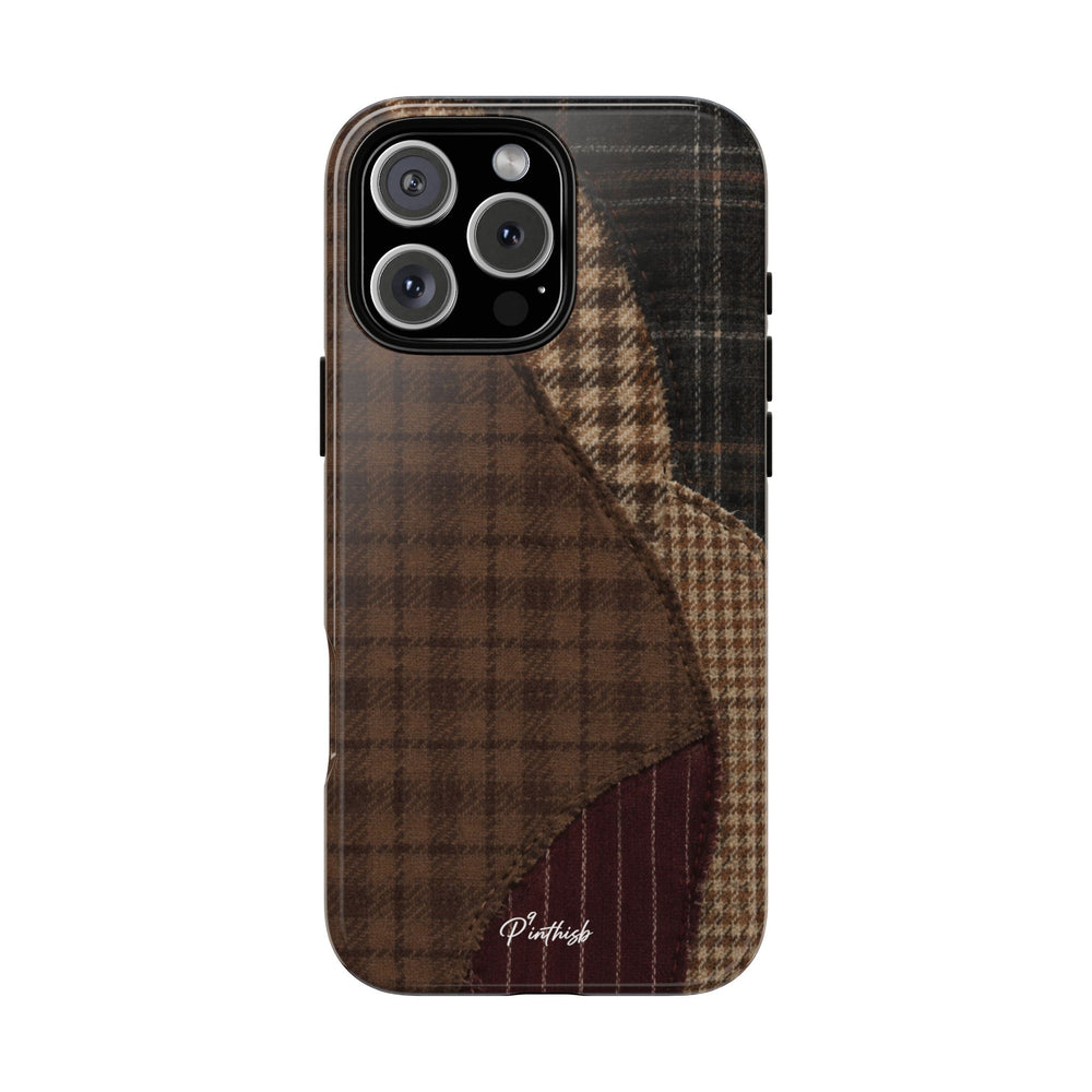 Rustic Brown Retro Tough Case