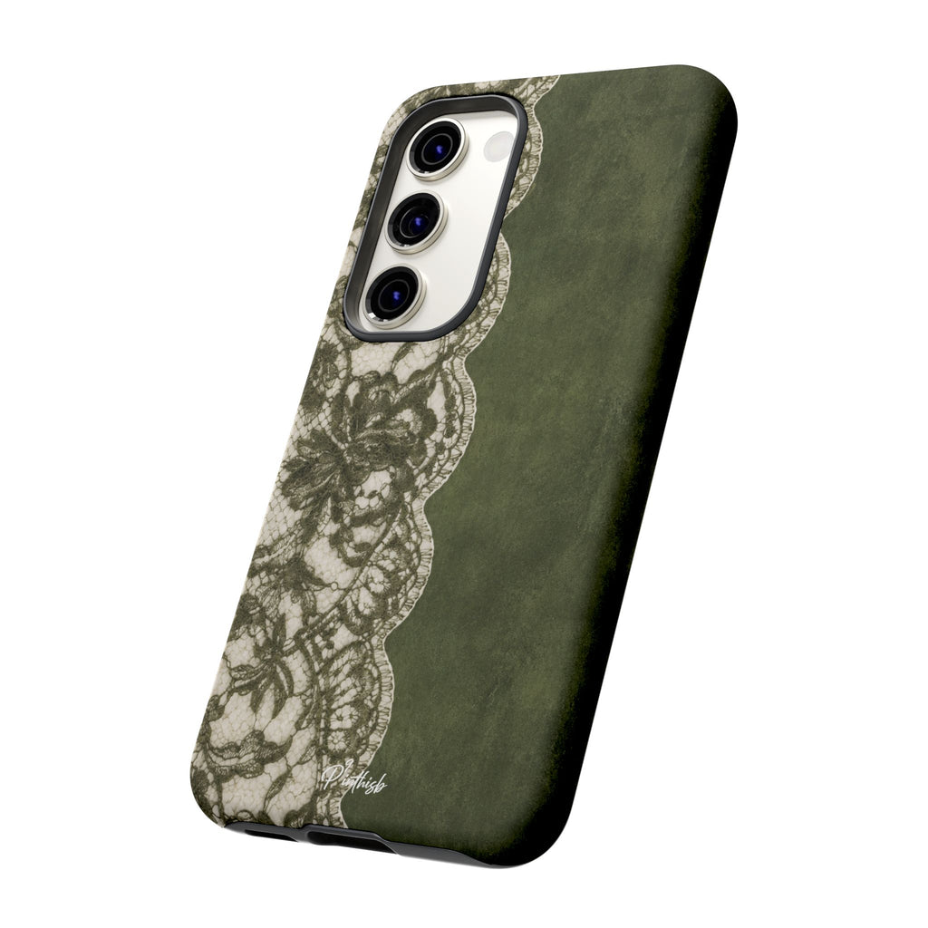 Olive Lace Tough Case