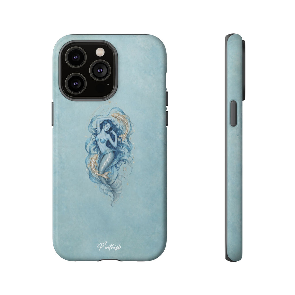 Pisces Zodiac Glitter Phone Case