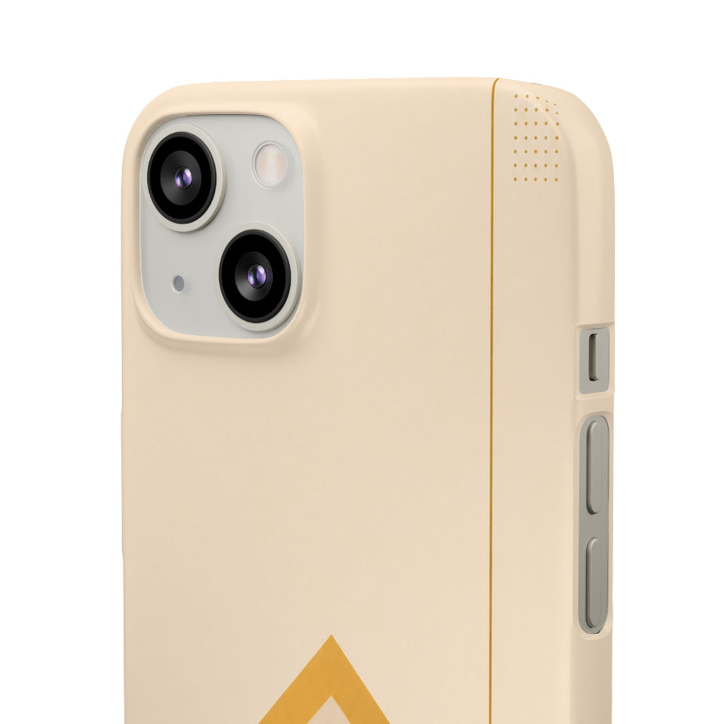 Gold Malboro Inspired Snap Phone Case
