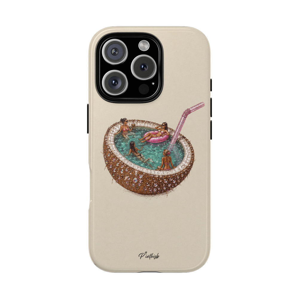 Coconut Pool Phone Case