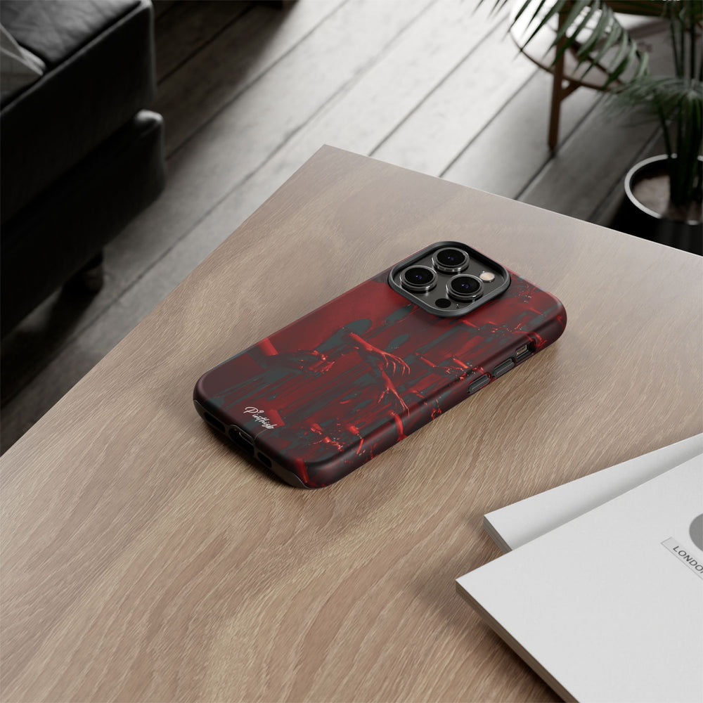 Crimson Reach Tough Phone Case