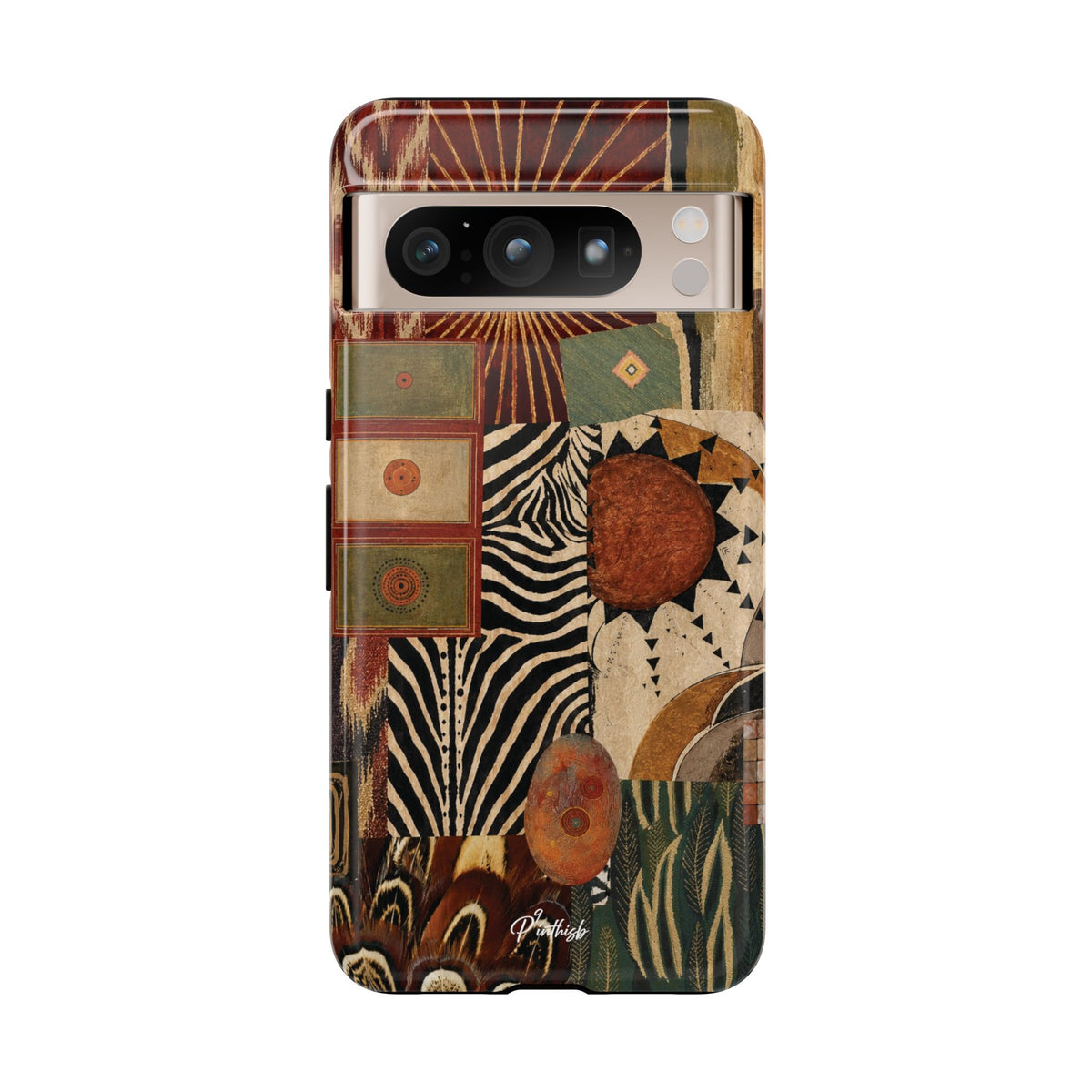 Abstract Boho Collage Tough Case