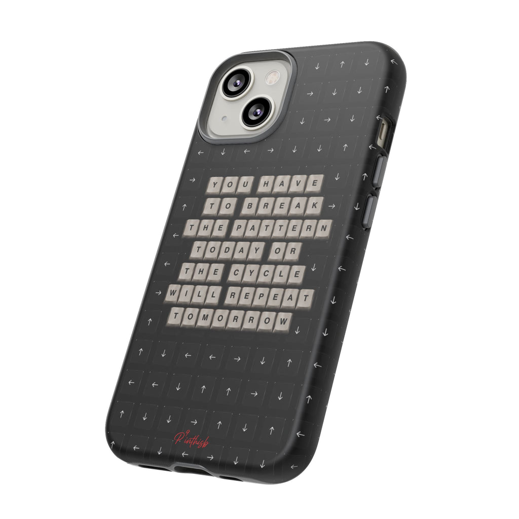 "Break the pattern" Keyboard Tough Case