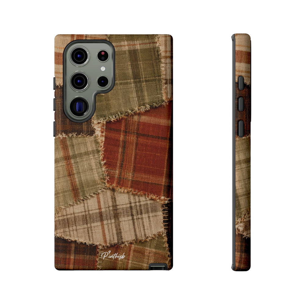 Rustic Fall Patchwork Tough Case